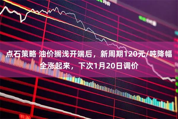 点石策略 油价搁浅开端后,新周期120元/吨降幅全涨起来,下次1月20日调价
